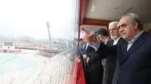 بازدید عارف از ورزشگاه یادگار امام و بررسی مشکلات زیرساختی
