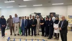 حضور بنفشه‌خواه، سپاه‌منصور، قناد در بیمارستان امام خمینی 