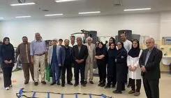 حضور بنفشه‌خواه، سپاه‌منصور، قناد در بیمارستان امام خمینی 