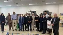 حضور بنفشه‌خواه، سپاه‌منصور، قناد در بیمارستان امام خمینی 