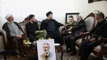 حضور سیدحسن خمینی در منزل سرلشکر شهید سید عبدالرحیم موسوی