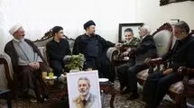 حضور سیدحسن خمینی در منزل سرلشکر شهید سید عبدالرحیم موسوی