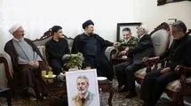 حضور سیدحسن خمینی در منزل سرلشکر شهید سید عبدالرحیم موسوی