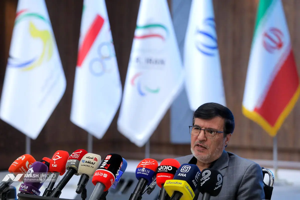 نشست خبری رئیس کمیته ملی پارالمپیک