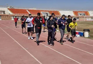 برگزاری اردوی تیم ملی کشتی آزاد نوجوانان در کرمان