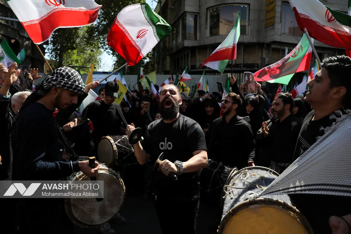 مراسم اربعین رهبر شهید انقلاب در تهران