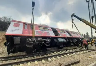 تصادف باورنکردنی و وحشتناک دو قطار