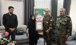 ابلاغ درجه سرتیپی بعد از شهادت