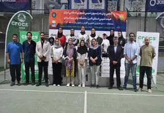 معرفی برترین‌های مسابقات پدل بانوان ایران