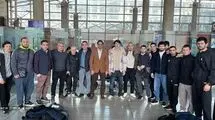 تیم کشتی گرجستان ظهر امروز وارد تهران شد