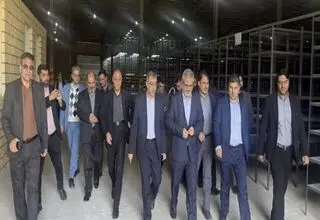 بازدید رئیس کل دادگستری استان تهران از مخزن بایگانی راکد