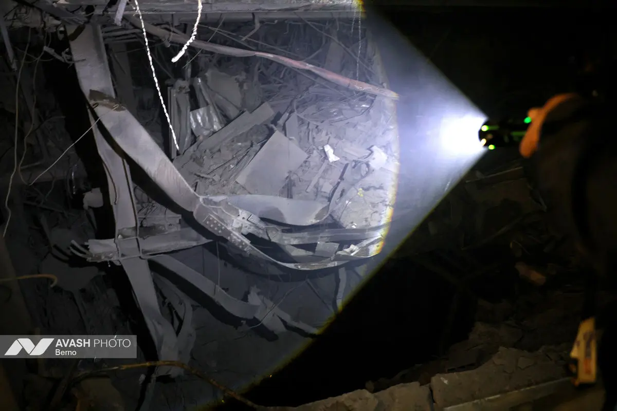 حمله موشکی آمریکایی - صهیونیستی به مناطقی از شمال تهران