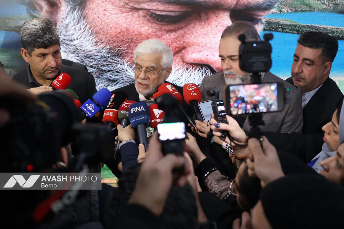 حضور محمدرضا عارف، معاون اول رئیس جمهور در پردیس سینمایی ملت