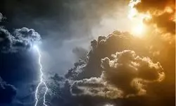 تداوم رگبار و رعد و برق در برخی استان‌ها