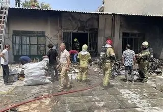 جدیترین جزئیات از آتش‌سوزی خیابان دماوند تهران