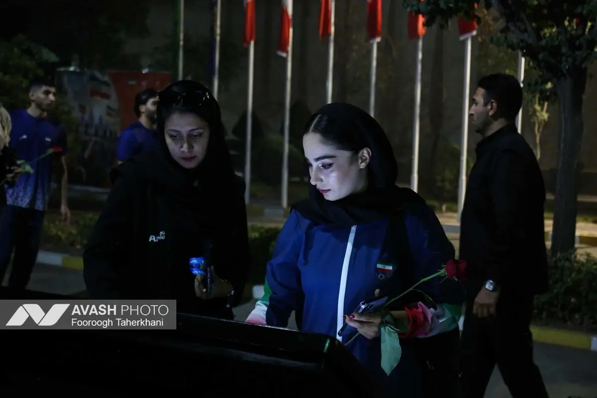 بدرقه کاروان اعزامی به بازیهای آسیایی ناگویا