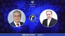 تماس تلفنی وزرای خارجه جمهوری اسلامی ایران و پاکستان 
