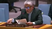 ایران: تنها راه‌حل پایدار، پایان اشغال و تشکیل دولت مستقل فلسطین است