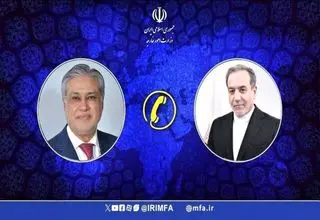 گفت‌وگوی تلفنی وزرای خارجه ایران و پاکستان درباره تحولات منطقه
