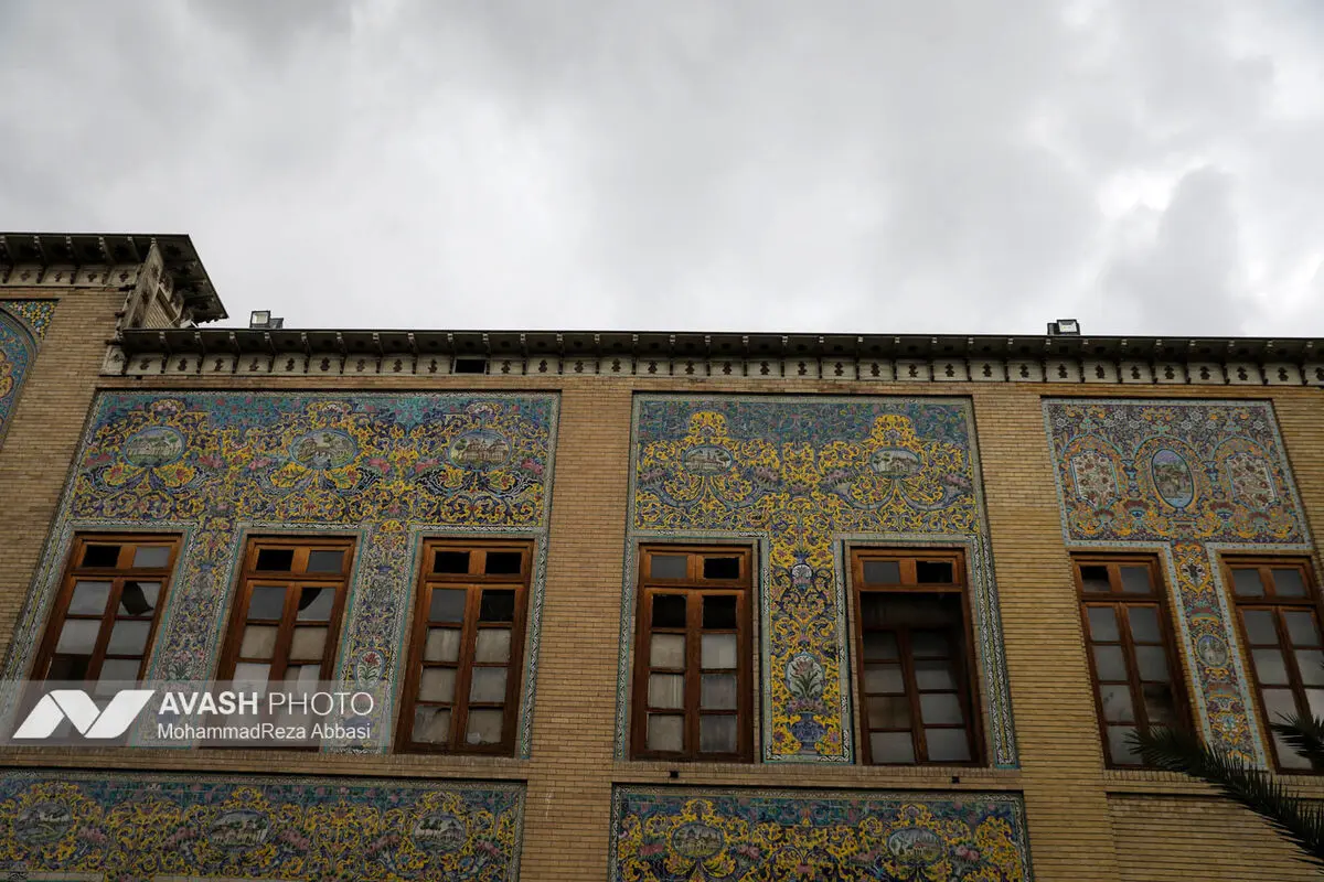 آثار تخریب حملات هوایی آمریکا و رژیم صهیونیستی به کاخ گلستان