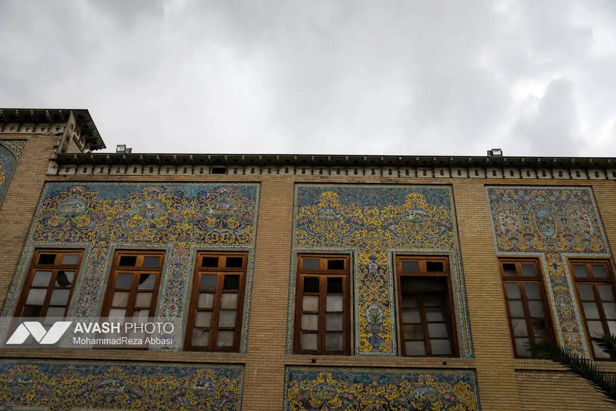 آثار تخریب حملات هوایی آمریکا و رژیم صهیونیستی به کاخ گلستان