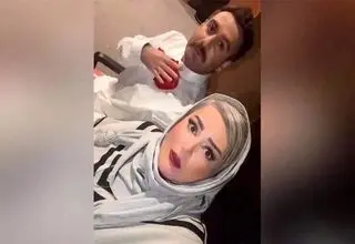 جشن تولد نیما شعبان‌نژاد برای نعیمه نظام‌دوست+عکس