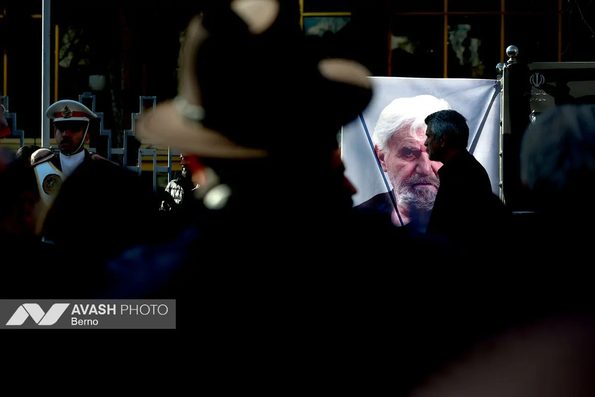 تشییع پیکر زنده‌یاد عنایت الله بخشی