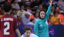 تقدیر کنفدراسیون فوتبال آسیا از گلاره ناظمی