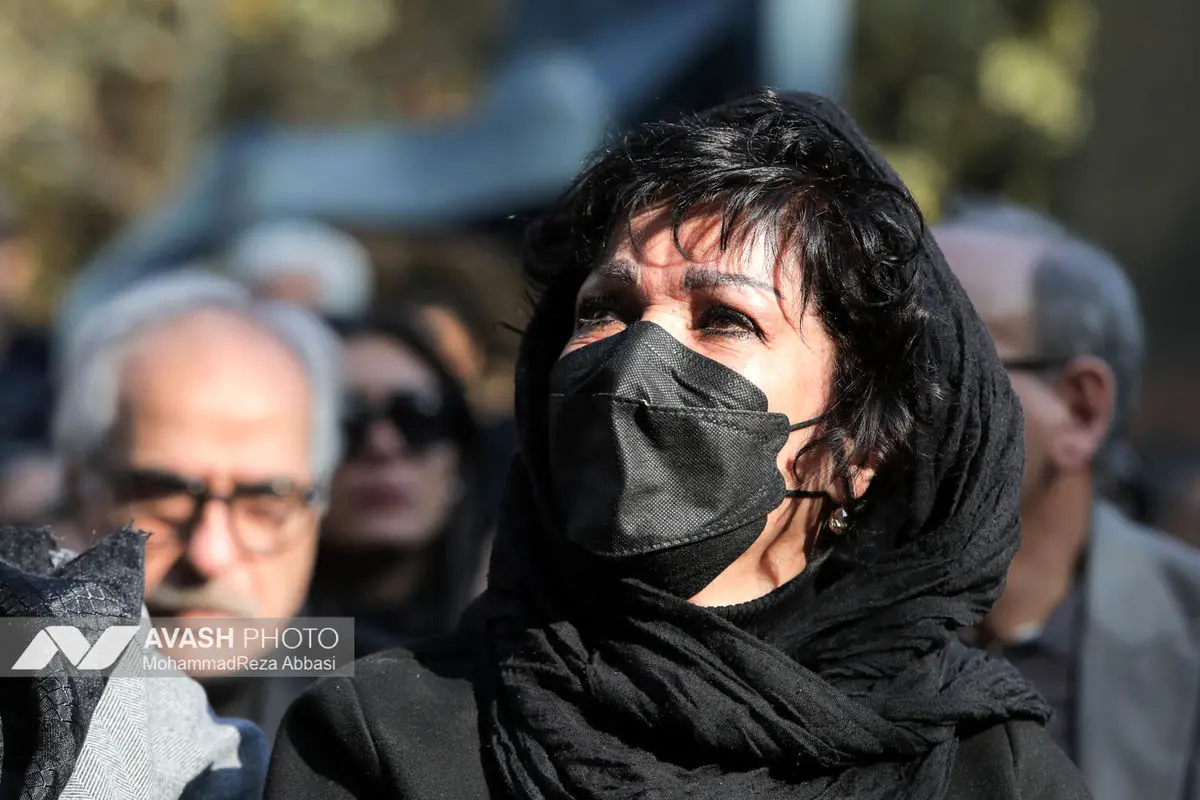 مراسم تشییع پیکر هادی مرزبان