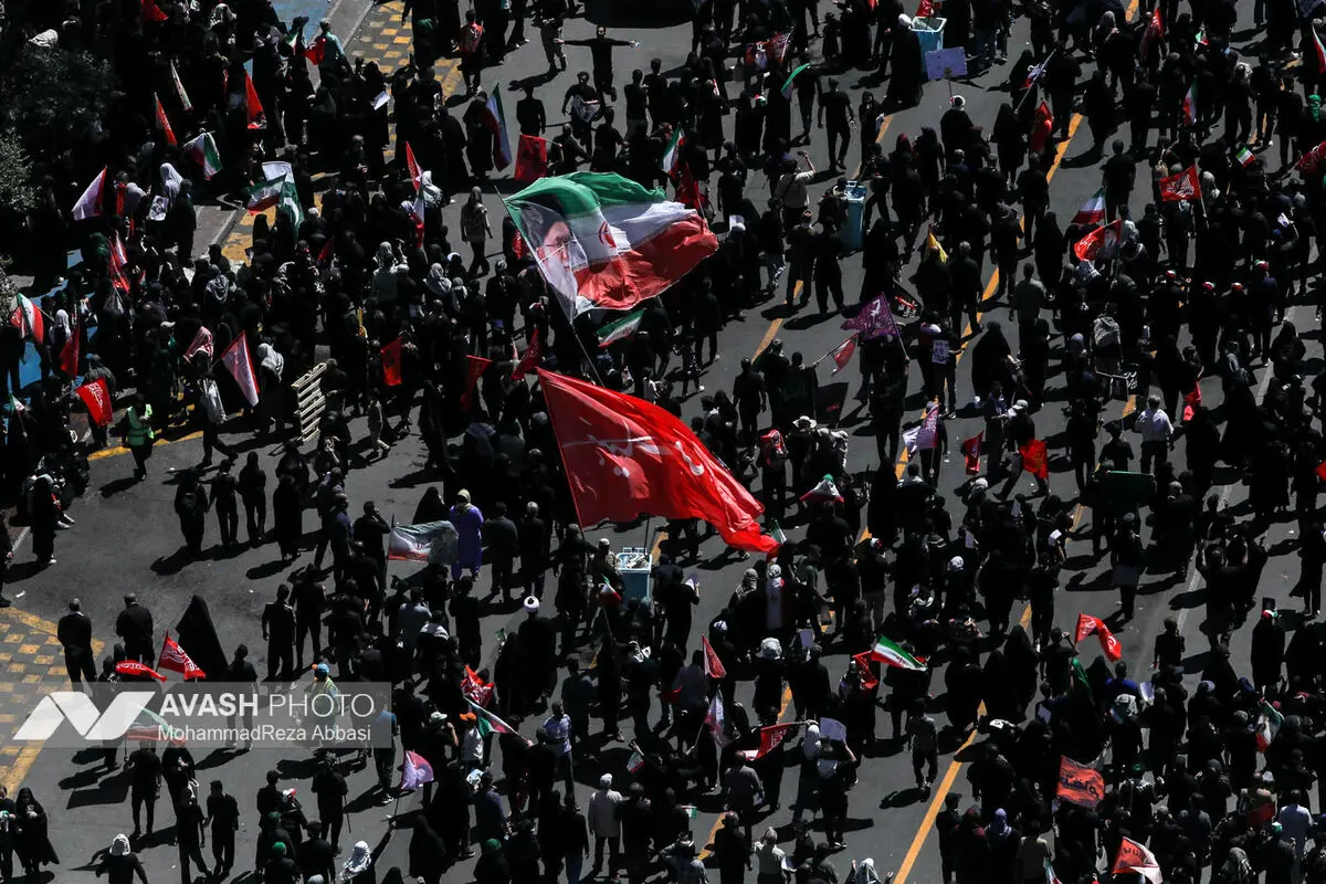 مراسم تشییع پیکر مطهر رهبر شهید انقلاب - مشهد