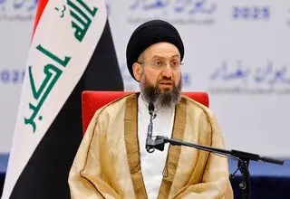 حکیم: اجرای قانون الحشد الشعبی در راستای تقویت اقتدار دولت عراق است