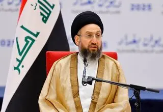حکیم: اجرای قانون الحشد الشعبی در راستای تقویت اقتدار دولت عراق است