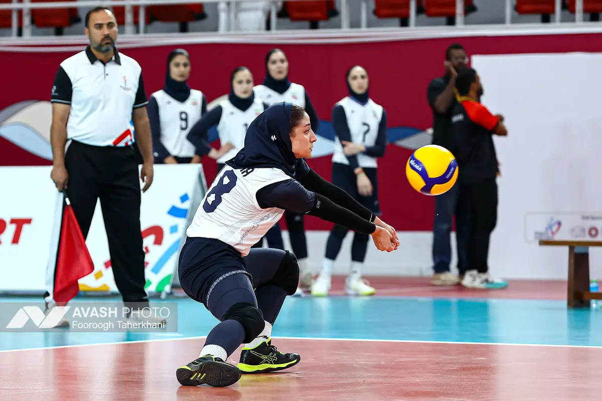 بازی‌های آسیایی جوانان؛ دختران والیبال ایران و  فیلیپین