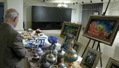 آثار هنری بانوان ایرانی و عراقی در بغداد نمایش داده می‌شود