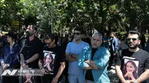 مراسم تشییع بهناز نازی با حضور بازیگران مشهور/ فیلم