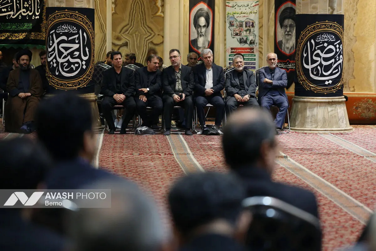 مراسم بزرگداشت شهیده حداد عادل