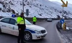 جاده هراز یک طرفه شد 