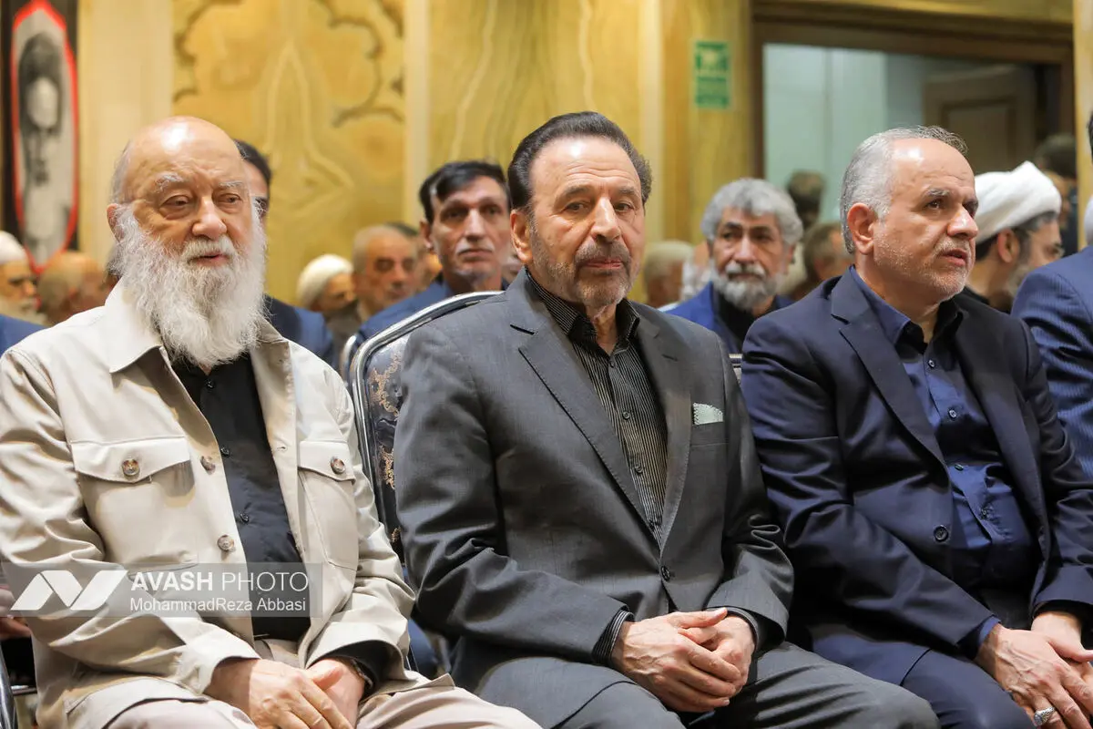 مراسم گرامیداشت شهید علی لاریجانی و فرزندش شهید مرتضی لاریجانی
