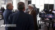 بازدید مصطفی پورمحمدی  از تحریریه آوش