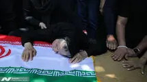 مراسم تشییع پیکر حمیدرضا درجاتی