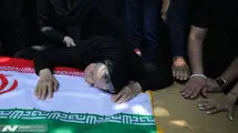 مراسم تشییع پیکر حمیدرضا درجاتی
