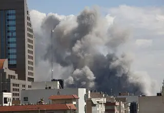 صدای انفجار در شرق تهران
