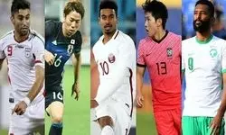 رضایی در بین ستاره‌های درخشان در تاریخ جام ملت‌های زیر ۲۳ سال آسیا