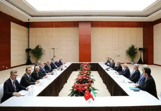 مسعود پزشکیان و اردوغان دیدار کردند 