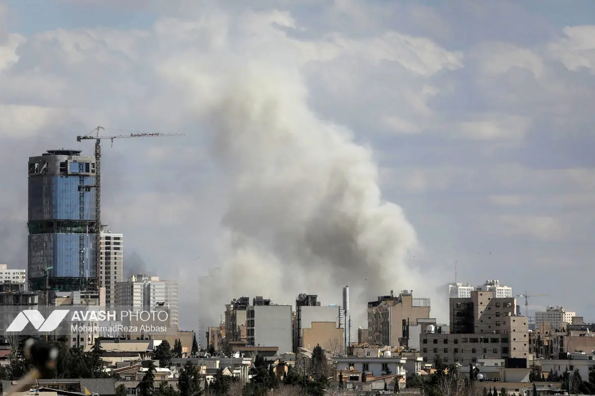 حمله هوایی صهیونی- آمریکایی به تهران