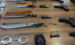 کشف ۵۱۱ قبضه سلاح در شهرستان قدس