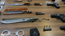 کشف ۵۱۱ قبضه سلاح در شهرستان قدس