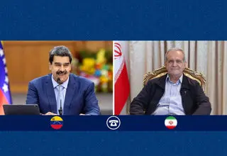 رئیس‌جمهور در تماس با مادورو: اتحاد ملت‌ها، کلید شکست اهداف آمریکا و اسرائیل است