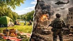 ۱۳ بدر در شرایط جنگی