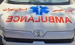 تصادف زنجیره ای در فیروزکوه 